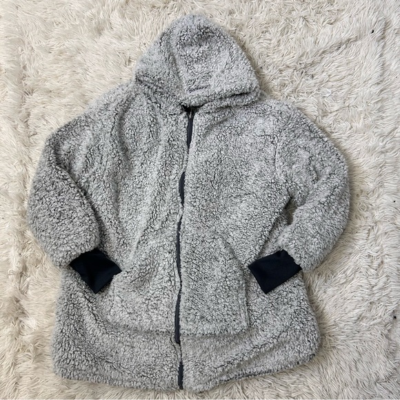 ◾️Sherpy Sherpa Teddy Bear Zip Up Hooded Coat - Picture 2 of 9
